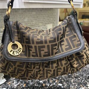 FENDI Zucca Chef Bag EUC with COA